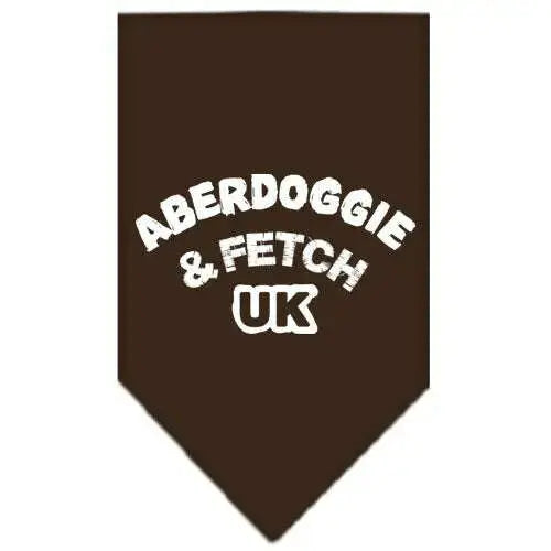 Aberdoggie-Uk-Screen-Print-Bandana-Cocoa-Small-GreatEagleInc-319226793