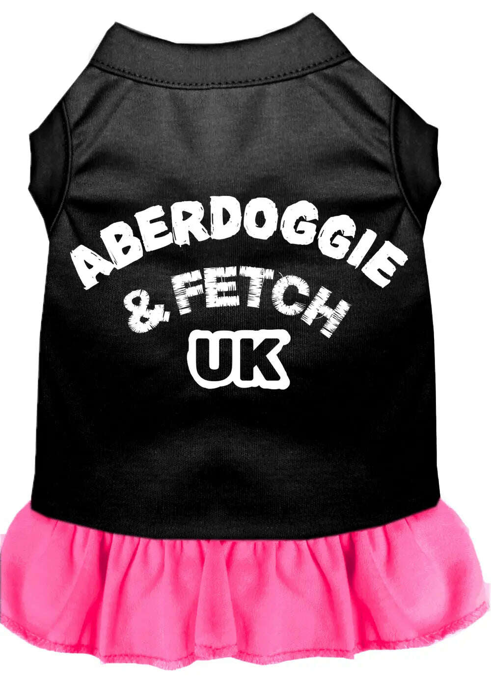 Aberdoggie-Uk-Screen-Print-Dress-Black-With-Bright-Pink-Xl-GreatEagleInc-318867983