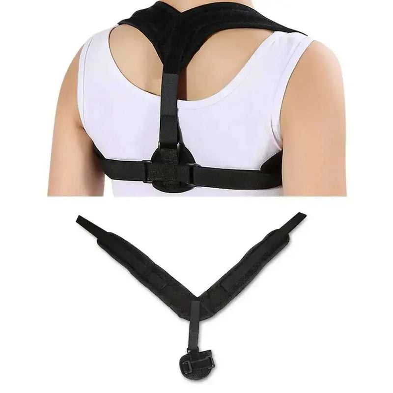 Adjustable-Back-Posture-Corrector-Clavicle-Correction-Belt-GreatEagleInc-317603335