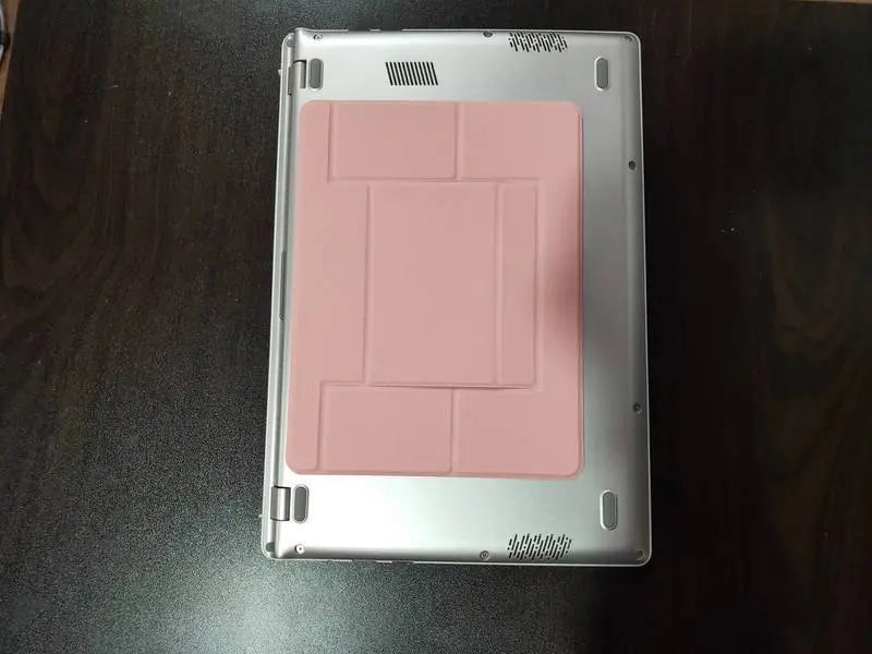 Adjustable Laptop Stand Laptop Pad Adhesive Invisible Stand Folding Bracket Portable Tablet Holder for iPad MacBook Laptop - GreatEagleInc