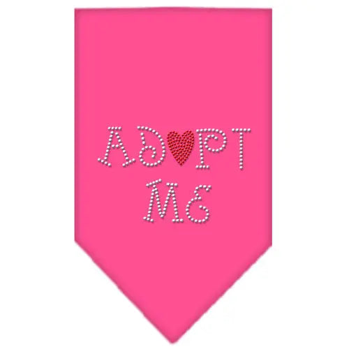 Adopt Me Rhinestone Bandana Bright Pink Small Default Title