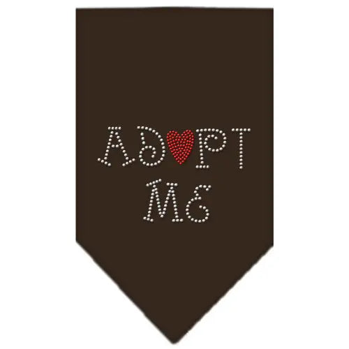 Adopt Me Rhinestone Bandana Cocoa Large Default Title