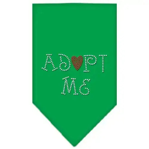 Adopt-Me-Rhinestone-Bandana-Emerald-Green-Large-GreatEagleInc-319334490