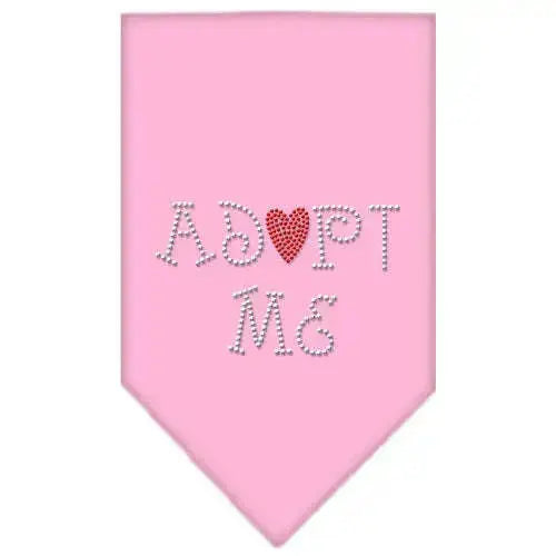 Adopt-Me-Rhinestone-Bandana-Light-Pink-Large-GreatEagleInc-319334238