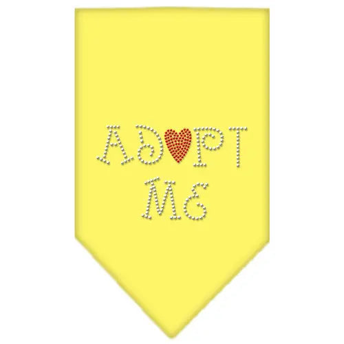 Adopt Me Rhinestone Bandana Yellow Large Default Title