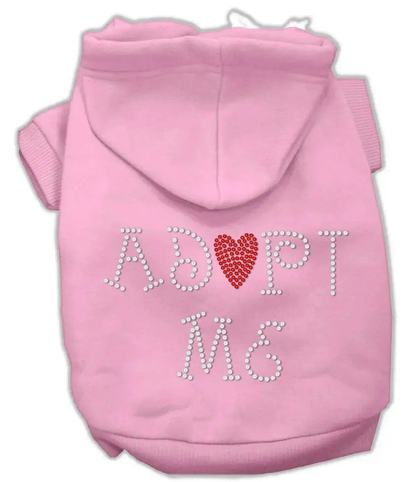 Adopt-Me-Rhinestone-Hoodie-Pink-L-GreatEagleInc-318806245
