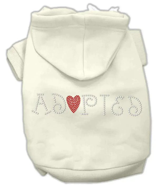 Adopted-Hoodie-Cream-Xl-GreatEagleInc-318807164
