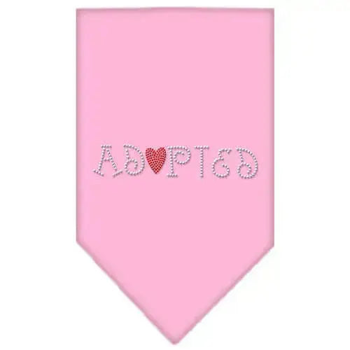 Adopted-Rhinestone-Bandana-Light-Pink-Large-GreatEagleInc-319336441