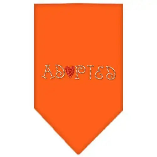 Adopted-Rhinestone-Bandana-Orange-Small-GreatEagleInc-319335226