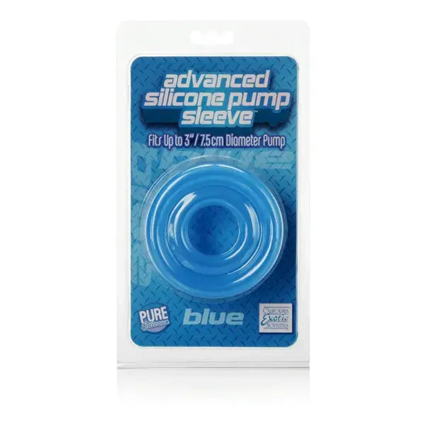 Advanced Silicone Pump Sleeve Blue