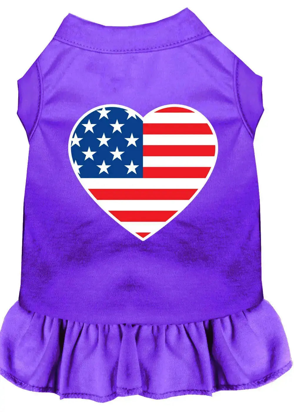 American-Flag-Heart-Screen-Print-Dress-Purple-Xxxl-GreatEagleInc-319232485
