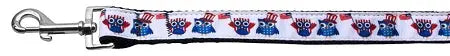 American Owls Nylon Dog Leash 5/8 Inch Wide 4ft Long Default Title