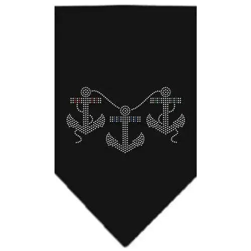 Anchors-Rhinestone-Bandana-Black-Large-GreatEagleInc-319332347