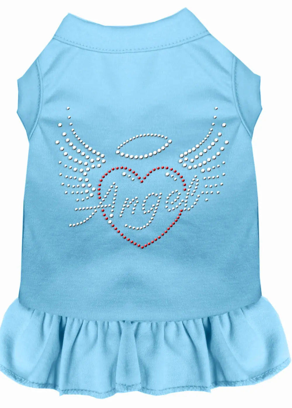 Angel Heart Rhinestone Dress Baby Blue Xl Default Title