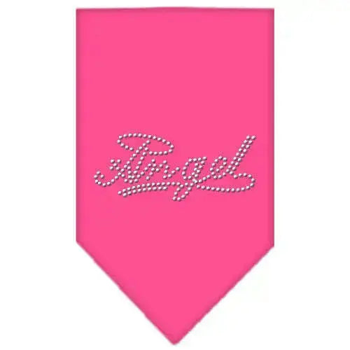 Angel-Rhinestone-Bandana-Bright-Pink-Large-GreatEagleInc-319329628