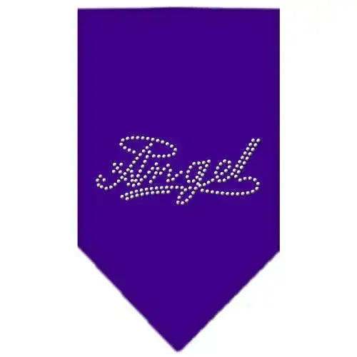 Angel-Rhinestone-Bandana-Purple-Small-GreatEagleInc-319327749