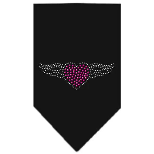 Aviator Rhinestone Bandana Black Small Default Title