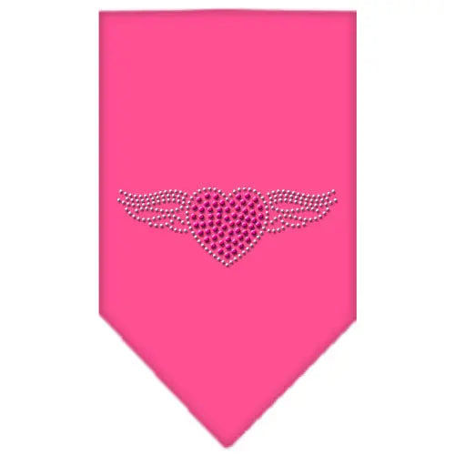 Aviator Rhinestone Bandana Bright Pink Large Default Title