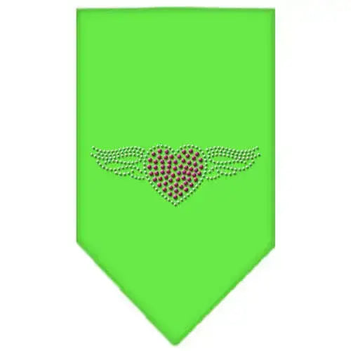 Aviator-Rhinestone-Bandana-Lime-Green-Small-GreatEagleInc-319325884