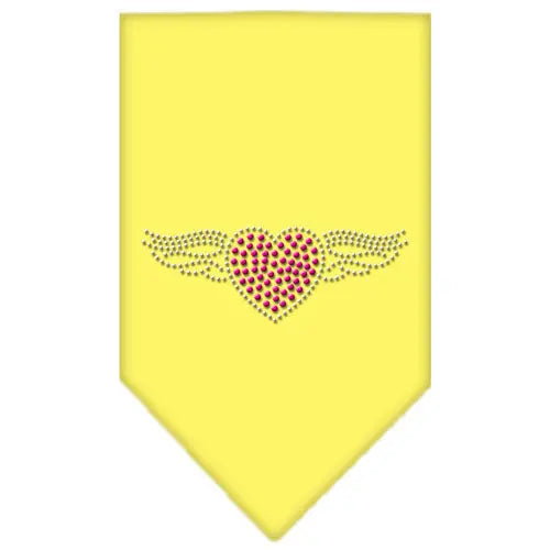 Aviator Rhinestone Bandana Yellow Small Default Title