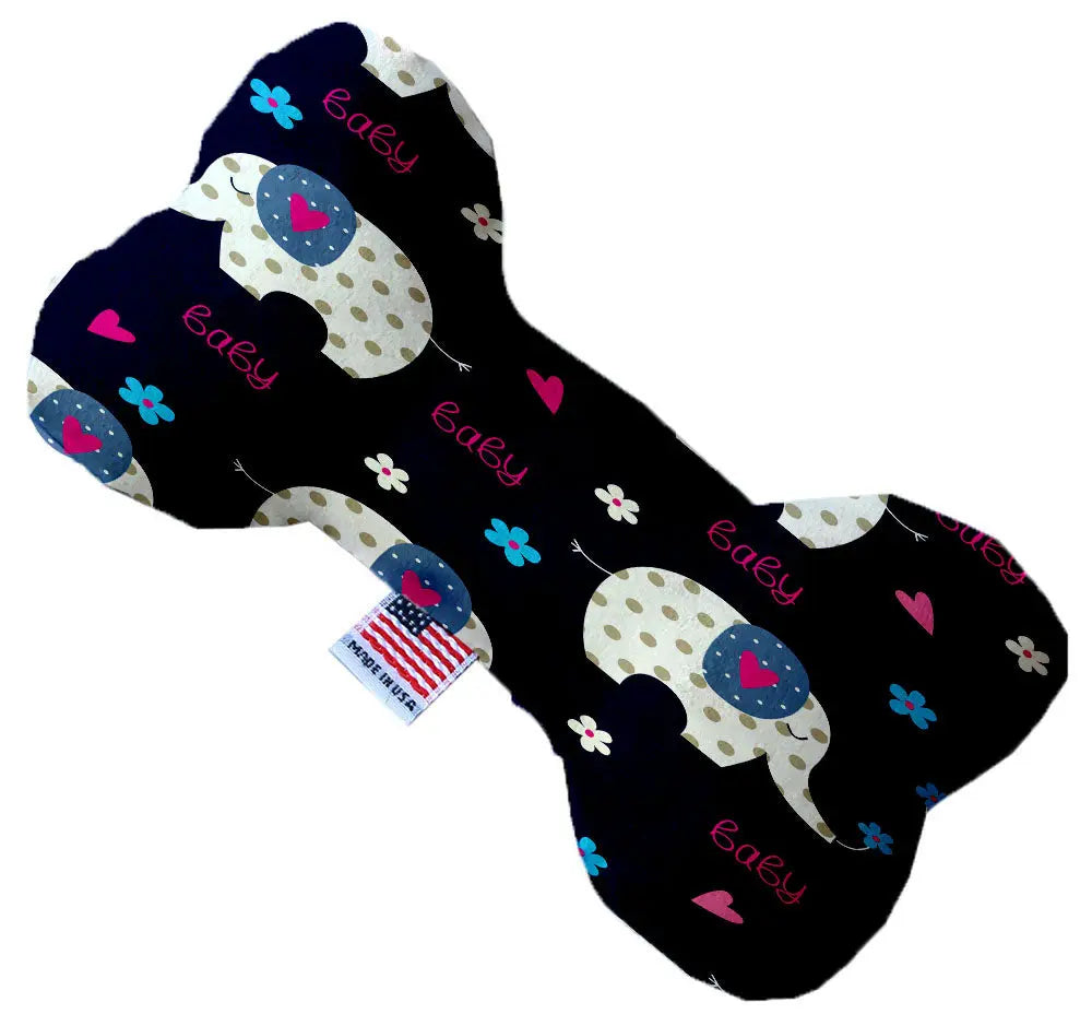 Baby Elephants 6 Inch Bone Dog Toy Default Title