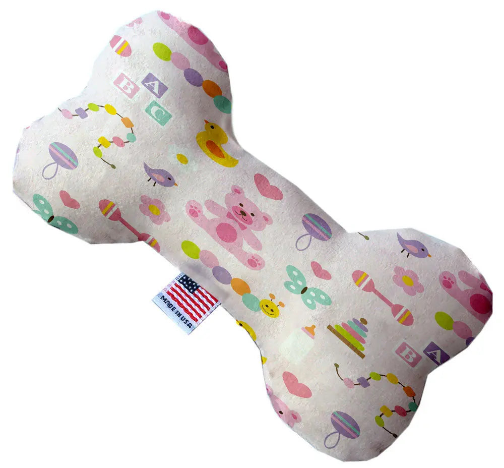 Baby Girl 10 Inch Bone Dog Toy Default Title