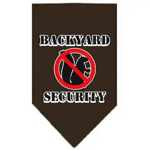 Backyard-Security-Screen-Print-Bandana-Cocoa-Small-GreatEagleInc-319224125