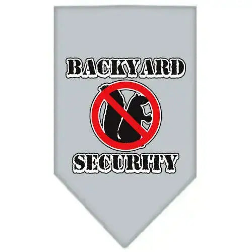 Backyard-Security-Screen-Print-Bandana-Grey-Small-GreatEagleInc-319223976