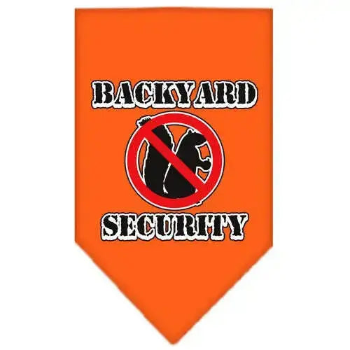Backyard-Security-Screen-Print-Bandana-Orange-Small-GreatEagleInc-319223553