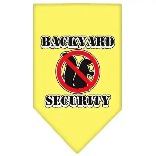 Backyard-Security-Screen-Print-Bandana-Yellow-Large-GreatEagleInc-319224445