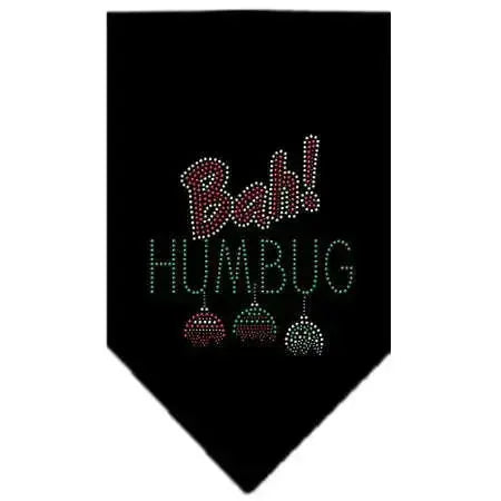 Bah-Humbug-Rhinestone-Bandana-Black-Large-GreatEagleInc-333772372