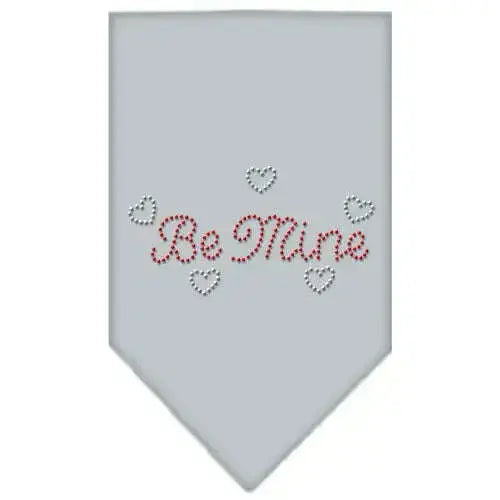 Be-Mine-Rhinestone-Bandana-Grey-Large-GreatEagleInc-318976086