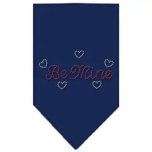 Be-Mine-Rhinestone-Bandana-Navy-Blue-Large-GreatEagleInc-318976354
