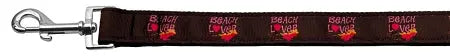 Beach Lover Nylon Dog Leash 5/8 Inch Wide 6ft Long Default Title