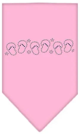 Beach Sandals Rhinestone Bandana Light Pink Large Default Title