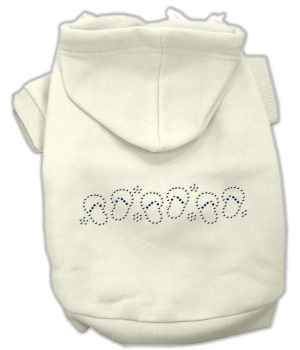 Beach Sandals Rhinestone Hoodies Cream Xxl Default Title