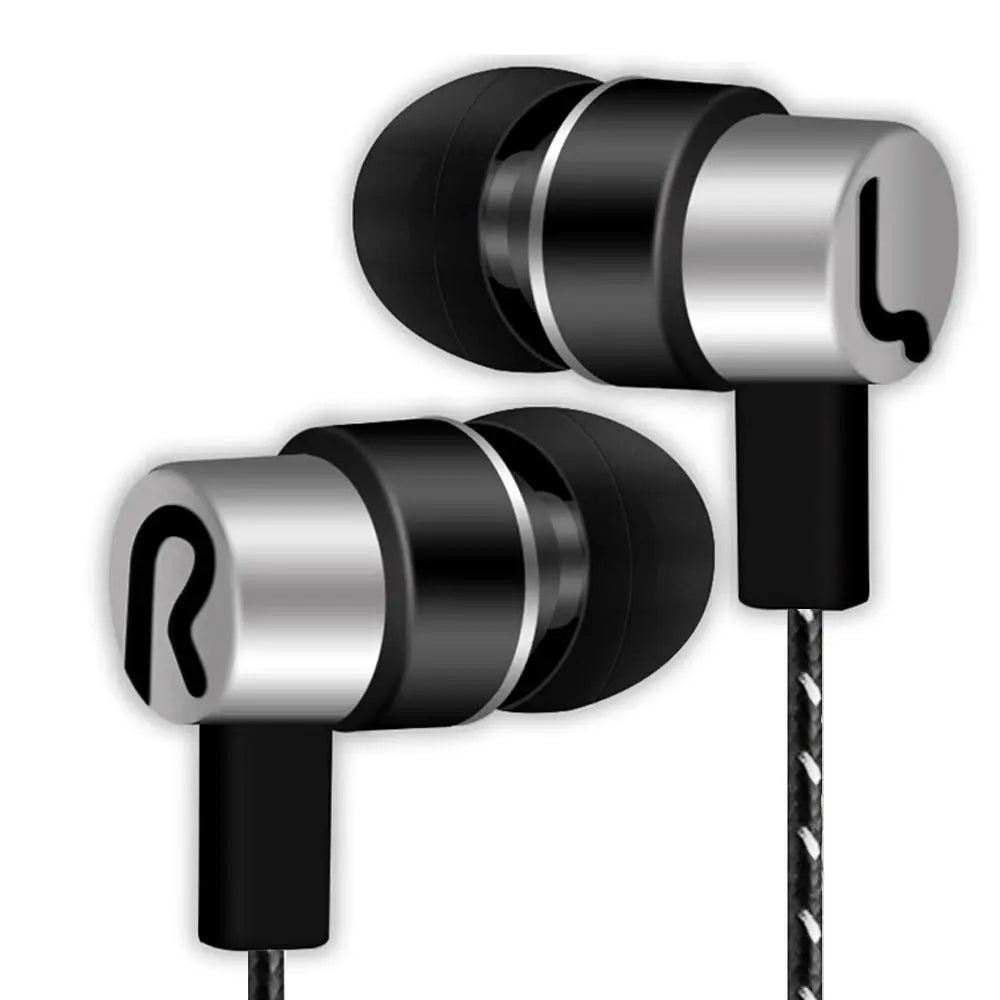 Beautyss Earphone 3.5mm In-Ear Stereo Earbuds Universal Wired Earphone With Mic mini Earbuds Earphones For Cell Phone GreatEagleInc