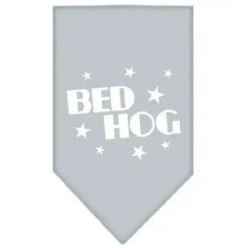 Bed-Hog-Screen-Print-Bandana-Grey-Large-GreatEagleInc-319222770