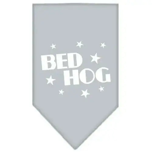 Bed-Hog-Screen-Print-Bandana-Grey-Small-GreatEagleInc-318530467