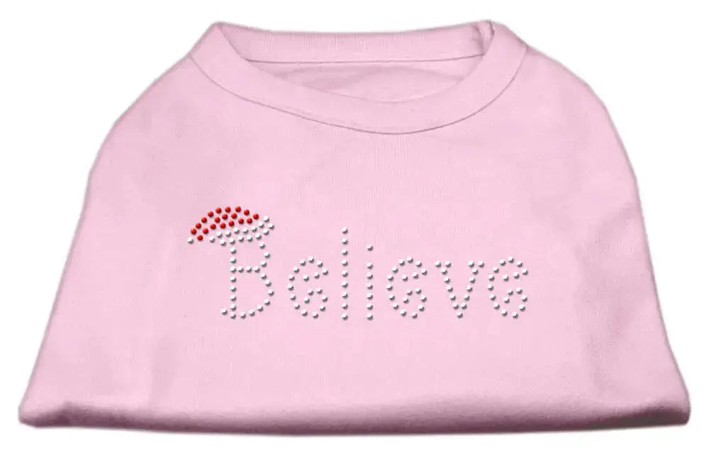 Believe-Rhinestone-Shirts-Light-Pink-Xs-GreatEagleInc-319811288