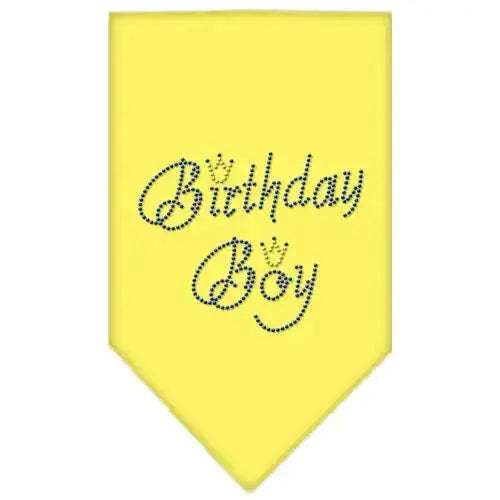 Birthday-Boy-Rhinestone-Bandana-Yellow-Large-GreatEagleInc-318980259