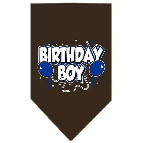 Birthday-Boy-Screen-Print-Bandana-Cocoa-Small-GreatEagleInc-319220713