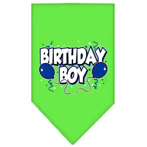 Birthday-Boy-Screen-Print-Bandana-Lime-Green-Large-GreatEagleInc-319221517