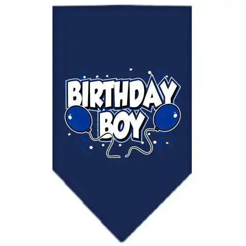 Birthday-Boy-Screen-Print-Bandana-Navy-Blue-Large-GreatEagleInc-318580324