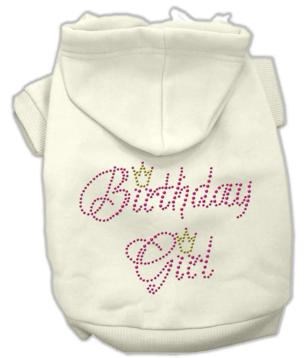 Birthday Girl Hoodies Cream Xxxl Default Title
