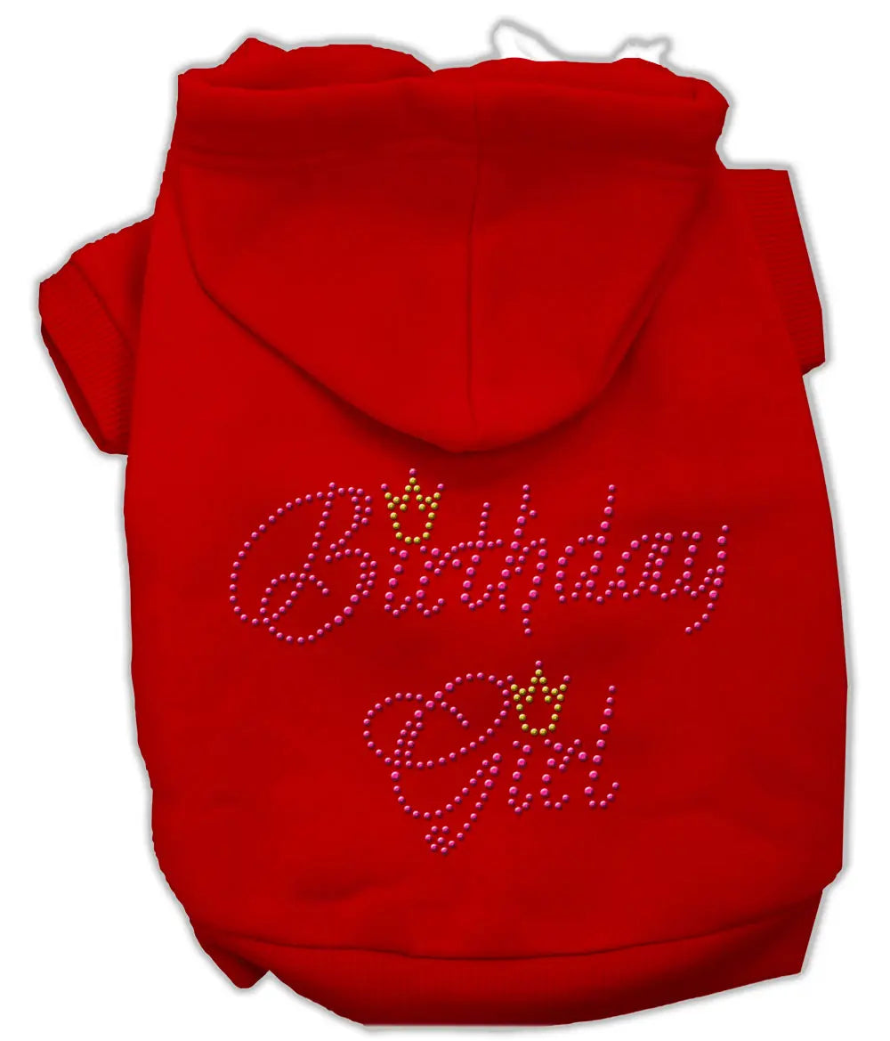 Birthday Girl Hoodies Red Xxl Default Title