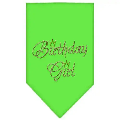 Birthday-Girl-Rhinestone-Bandana-Lime-Green-Small-GreatEagleInc-318981915