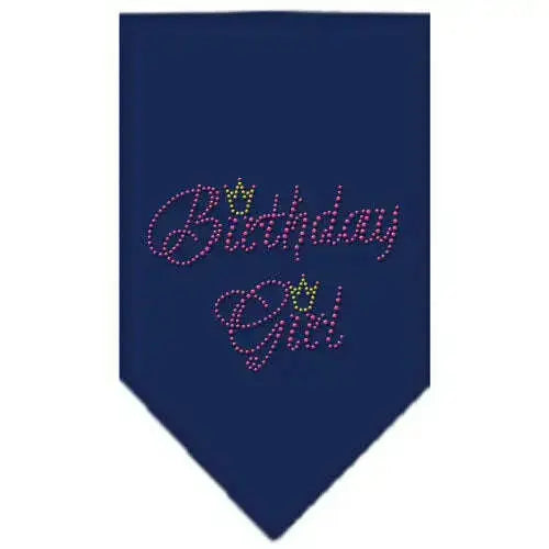 Birthday-Girl-Rhinestone-Bandana-Navy-Blue-Small-GreatEagleInc-318982141