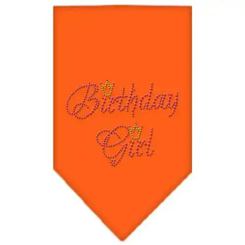 Birthday-Girl-Rhinestone-Bandana-Orange-Small-GreatEagleInc-318982232