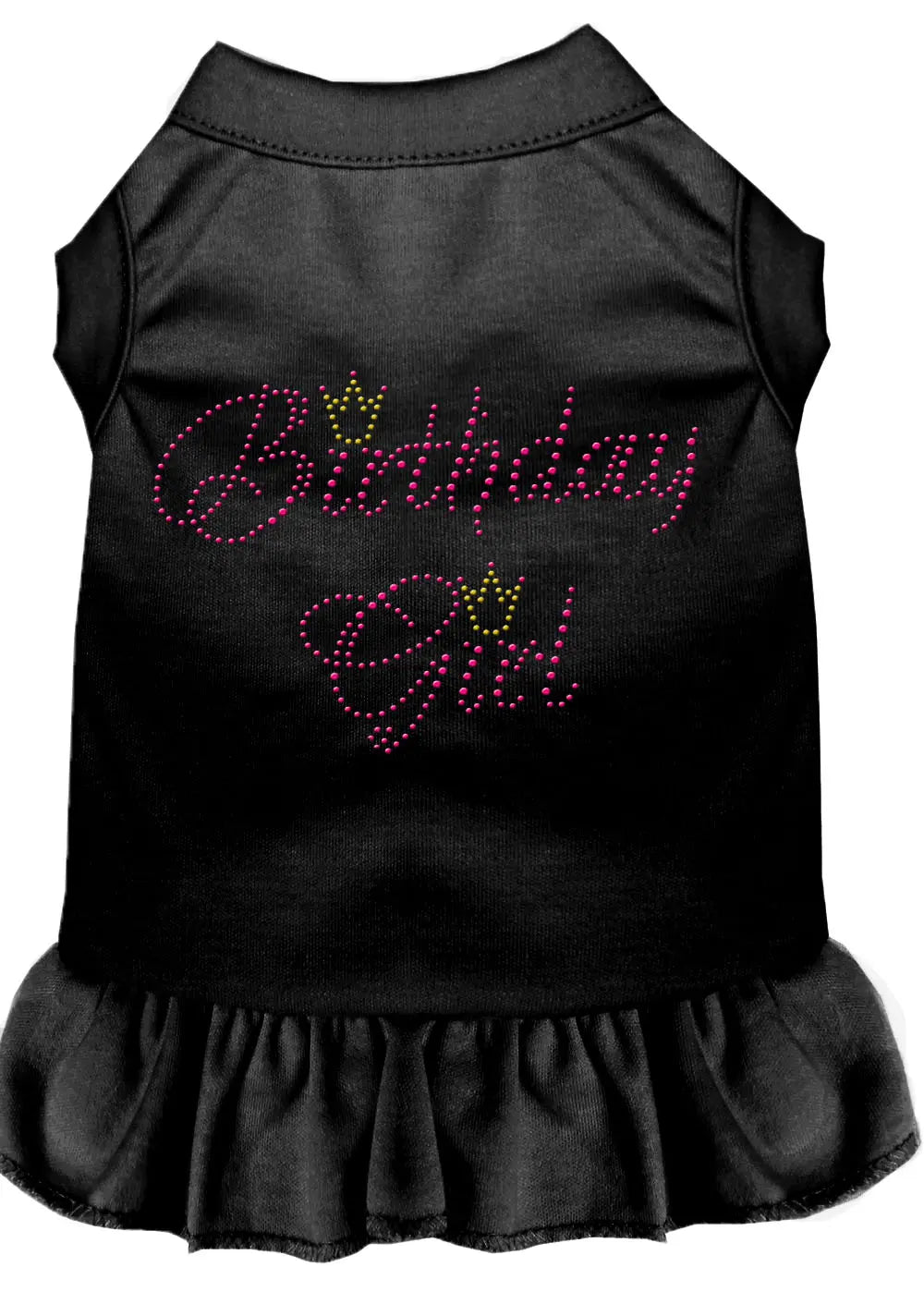 Birthday Girl Rhinestone Dress Black Xl Default Title